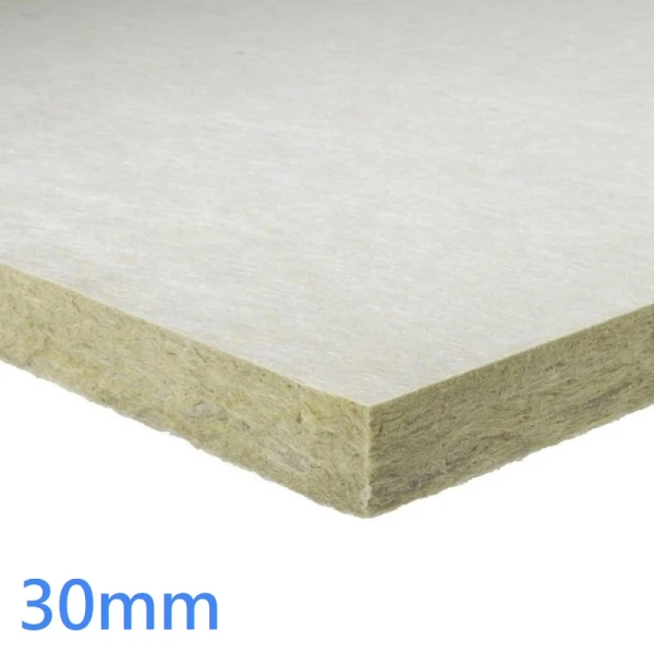 30mm RWA45 Rockwool White Tissue Faced Two Sides Slab (pack of 12)