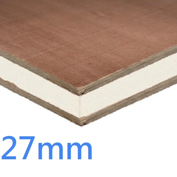 27mm Structural Insulated Panel ǀ 8x4 SIPs PIR and Plywood High Performance Construction Board