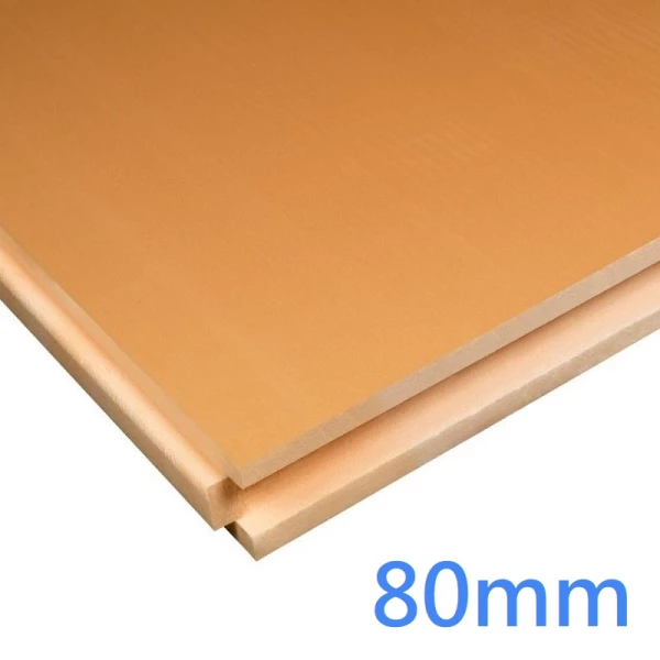 Single Sheet 80mm XPS Rigid Insulation Board Soprema (0.75m²)