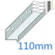 110mm (113mm) STAINLESS STEEL Base Bead - Base Track EWI - 2.5m length