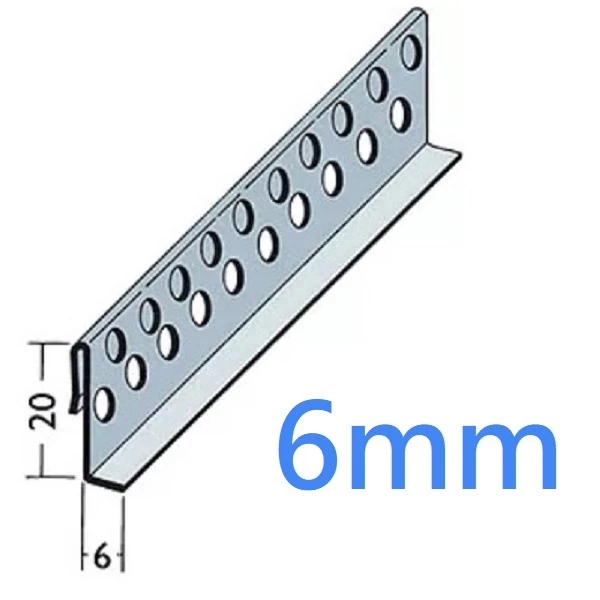 6mm Stainless Steel Base Rail Track Clip - 2.5m