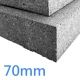 70mm Stylite Plustherm Grey EPS EWI 70 Insulation Board 1200mm x 600mm - 0.72m2