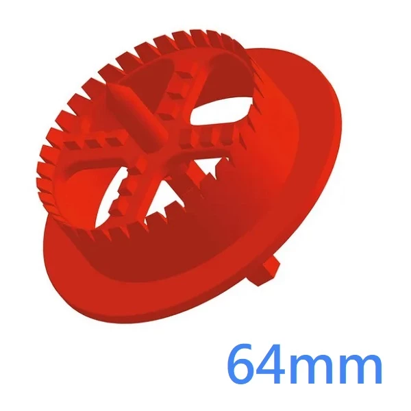 Plastic EWI Router Tool for EPS Insulation Boards 64mm Diameter