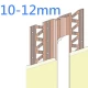 10mm - 12mm Movement Bead EWI Expansion Profile - White - 2.5m Length