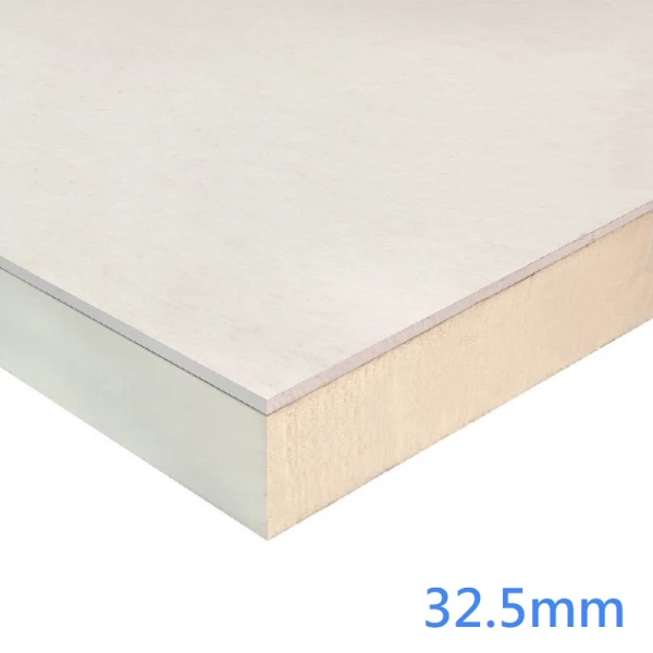 32.5mm Ultra Liner Insulated Plasterboard (Laminated PIR)