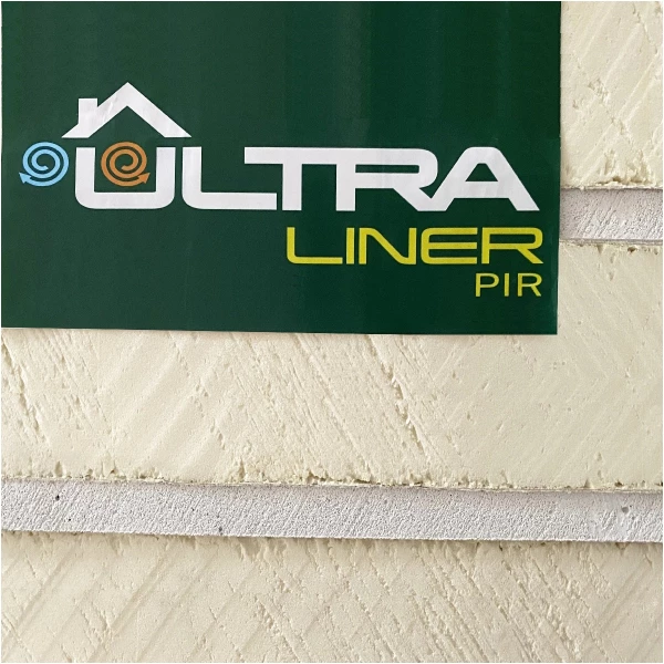 77.5mm Insulated Plasterboard PIR Laminate Board Ultraliner