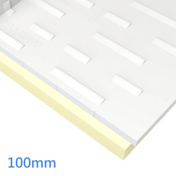 100mm CavityTherm CT/PIR Unilin Insulation Board (pack of 4)