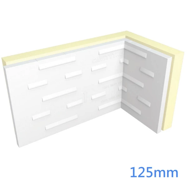 125mm Internal Corner for Unilin CavityTherm ECO/CT (pack of 4)