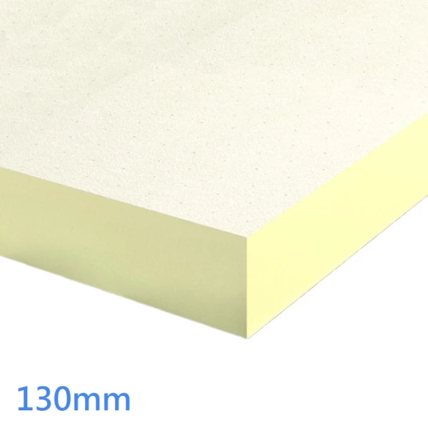 130mm Unilin FR/MG Flat Roof PIR Rigid Foam Board (pack of 3)