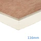 116mm Unilin FR/TP Thermal Ply Flat Roof Insulation
