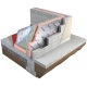80mm Phenolic Cavity Wall Insulation Unilin SR/CW (pack of 4)
