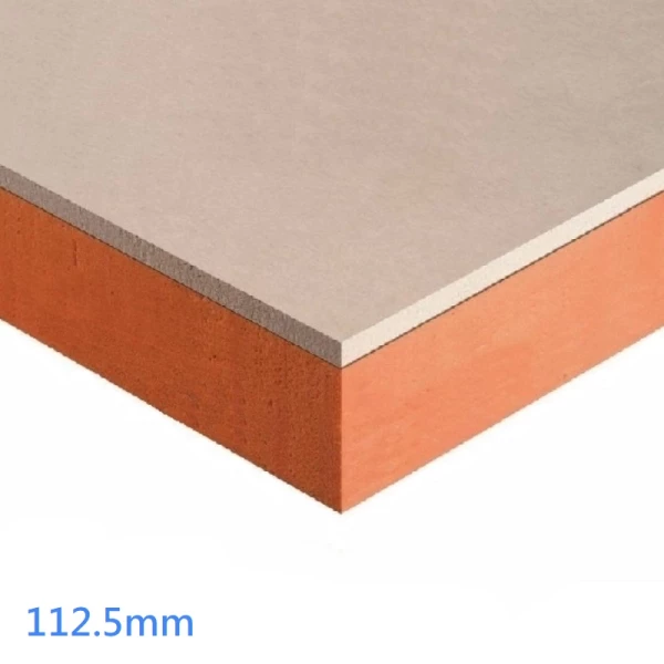 112.5mm Unilin SR/TB-MF Mech Fix Insulated Plasterboard (pack of 8)