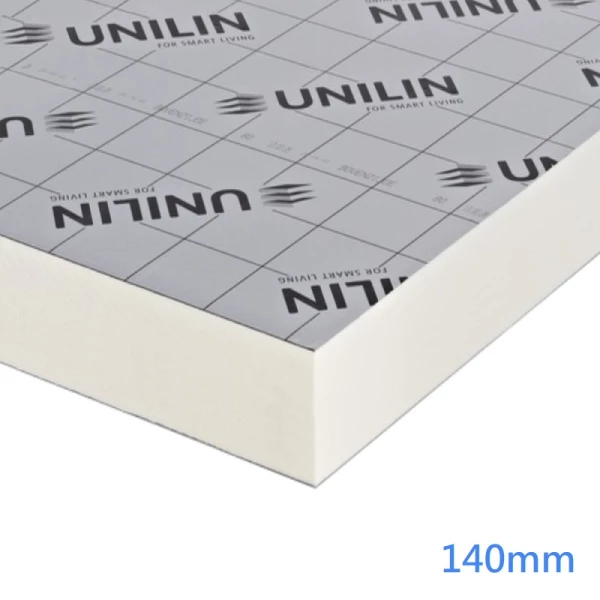 140mm Unilin XT/PR Thin-R PIR Roof Insulation Board ǀ 2.4x1.2m