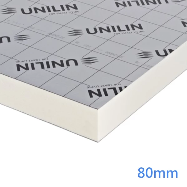80mm Pitched Roof PIR Insulation Board Unilin XT/PR Thin-R
