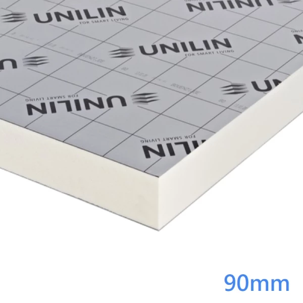 90mm Unilin XT/PR Thin-R PIR Pitched Warm Roof Board