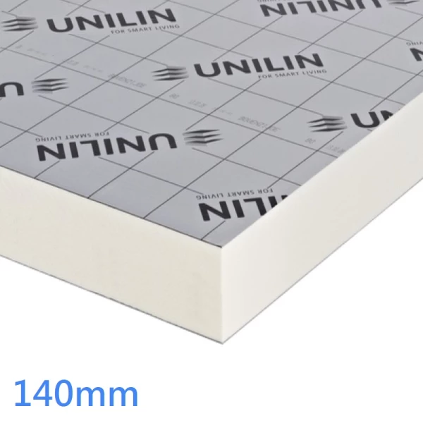 140mm Unilin XT/TF Thin-R PIR Rigid Wall Board