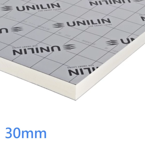 30mm Unilin Thin-R XT/TF PIR Rigid Foam Insulation Board