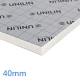 40mm Unilin XT/TF Thin-R PIR Wall Insulation Board