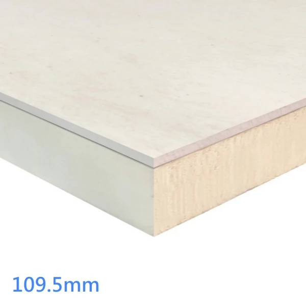 109.5mm Unilin XT/TL-MF Foil Backed PIR Insulated Plasterboard