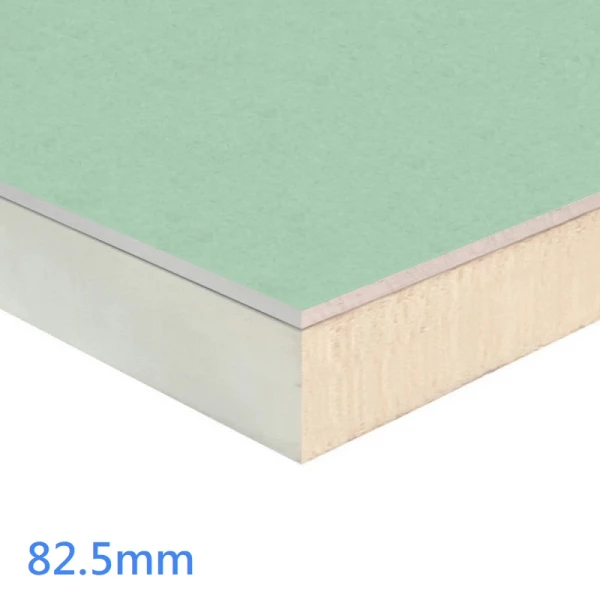 82.5mm Unilin XT/TL-MR Moisture Resistant Insulated Plasterboard