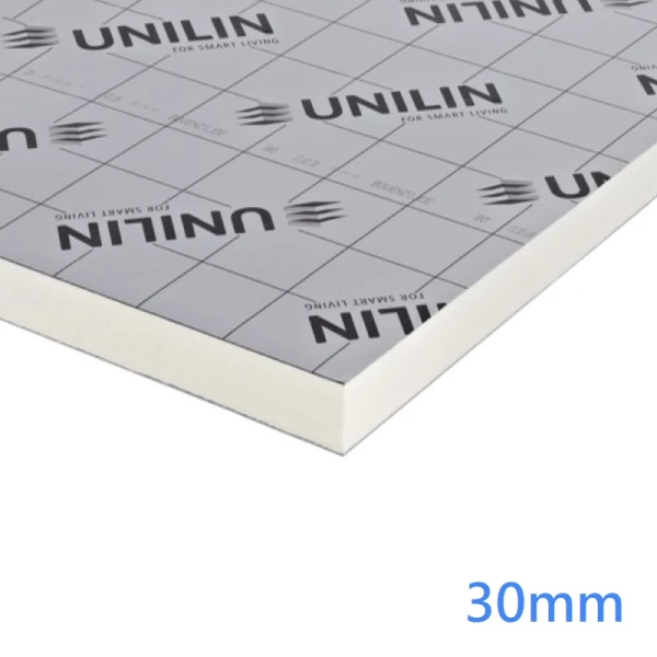 30mm Unilin Thin-R XT/UF PIR Rigid Foam Insulation Board