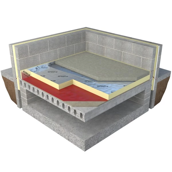 130mm Unilin XT/UF Thin-R Floor Insulation Board (PIR)