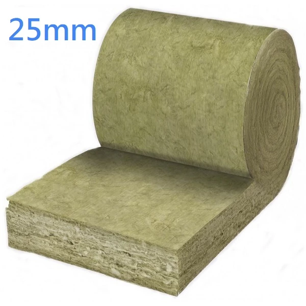 Thermal-acoustic insulation - TWINROLL - ROCKWOOL - stone wool / mineral  wool / roll