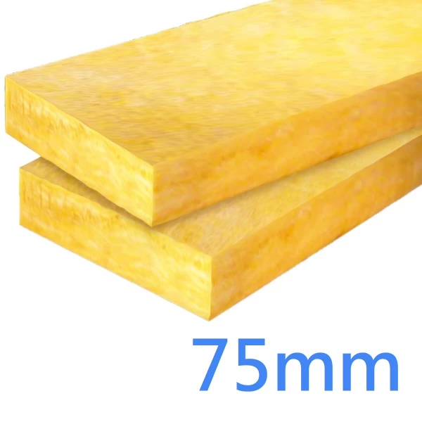 75mm URSA 35 Cavity Wall Insulation Batts ǀ Non-combustible Class A1 Slab pack of 7