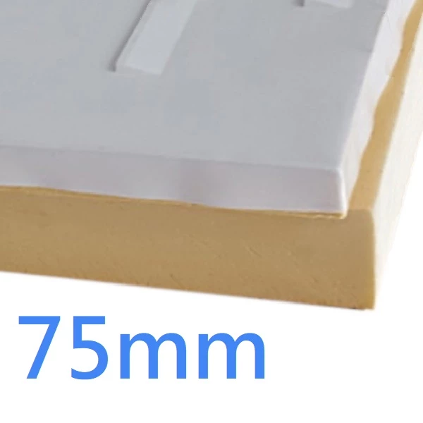 75mm Xtratherm CT/PIR CavityTherm Thin-R Full Fill Cavity Wall PIR Rigid Insulation Board - pack of 4
