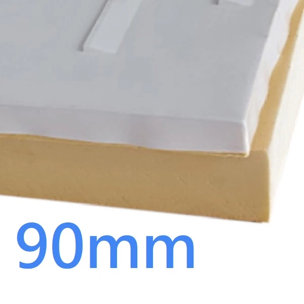 90mm Xtratherm CT/PIR CavityTherm Thin-R Full Fill Cavity Wall PIR Rigid Insulation Board - pack of 4