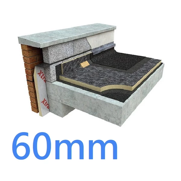 60mm Xtratherm FR/BGM Flat Roof PIR Board - Torch on Systems