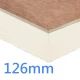 126mm PlyDeck Xtratherm FR/TP Flat Roof Board Thermal Ply Decking PIR Insulation bonded to 6mm WBP Plywood