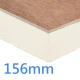 156mm PlyDeck Xtratherm FR/TP Flat Roof Board Thermal Ply Decking PIR Insulation bonded to 6mm WBP Plywood