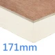 171mm PlyDeck Xtratherm FR/TP Flat Roof Thermal Ply High Performance PIR bonded to 6mm WBP Plywood