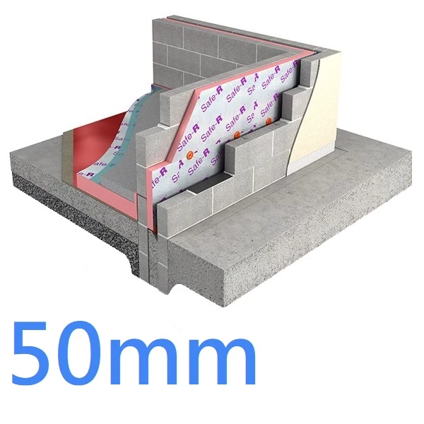 50mm Xtratherm Safe-R SR/CW Phenolic Partial Fill Cavity Insulation