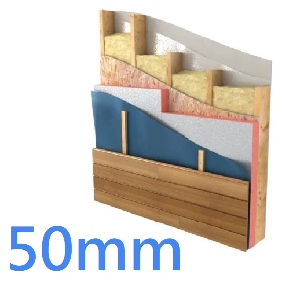 50mm Xtratherm Safe-R SR/FB Phenolic Insulation - Framing Board Steel and Timber Frame