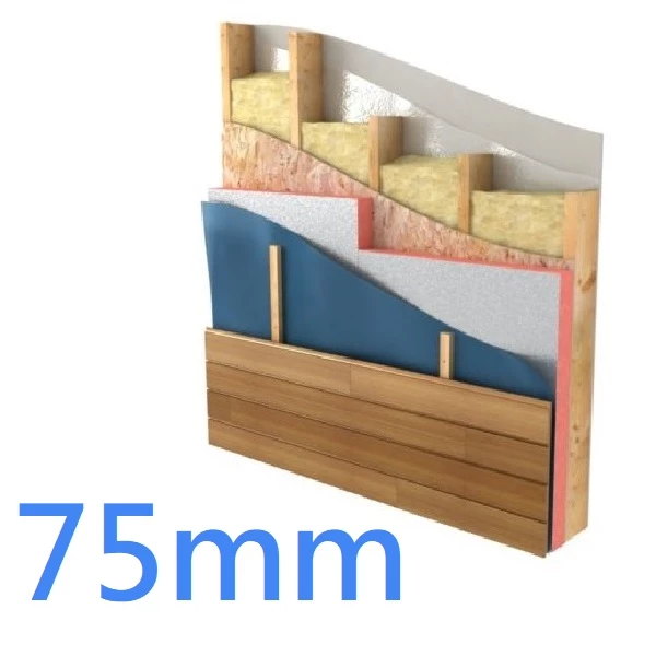 75mm Xtratherm Safe-R SR/FB Phenolic Insulation - Framing Board Steel and Timber Frame