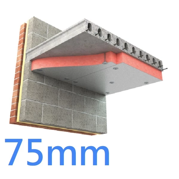 75mm Xtratherm Safe-R SR/ST Phenolic Insulation for Soffit Application