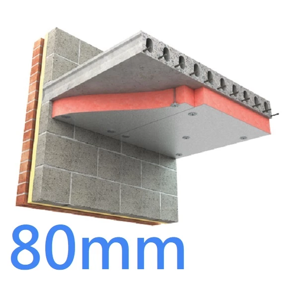 80mm Xtratherm Safe-R SR/ST Phenolic Insulation for Soffit Application