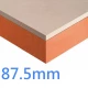 87.5mm Xtratherm Safe-R SR/TB Phenolic Insulation - Drylining Walls Fixed with Adhesive Dabs