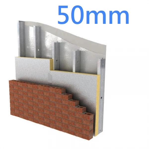 50mm Xtratherm XO/FB Premium PIR Framing Board - Steel and Timber Frame Systems