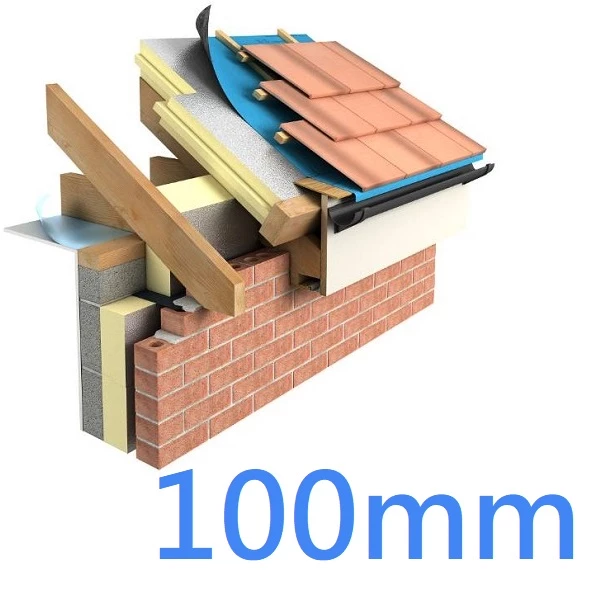 100mm Xtratherm XO/SK T&G Premium PIR Insulation - Sarking Warm Roof Construction