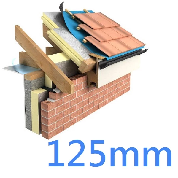 125mm Xtratherm XO/SK T&G Premium PIR Insulation - Sarking Warm Roof Construction