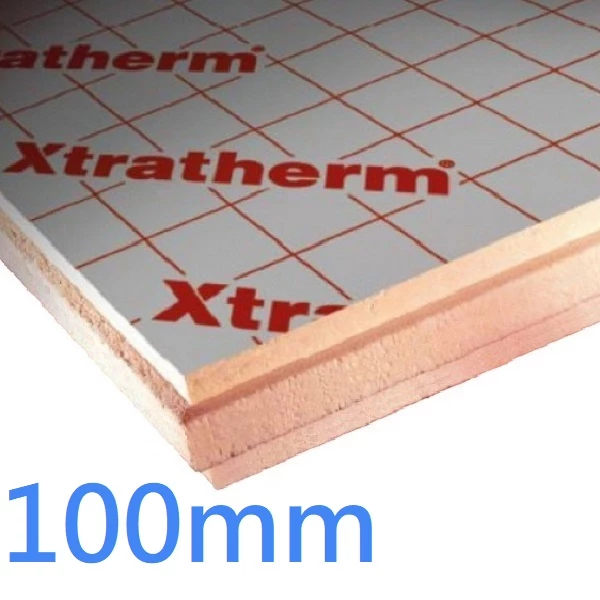 100mm Xtratherm XT/CW T&G Thin-R PIR Insulation Partial Fill Cavity Walls (1200x450) - pack of 4