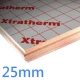 25mm Xtratherm XT/CW Thin-R PIR Insulation for Partial Fill Cavity Walls ǀ pack of 20 ǀ Square Edge Profile