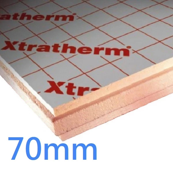 70mm Xtratherm XT/CW T&G Thin-R PIR Insulation Partial Fill Cavity Walls (1200x450) - pack of 6