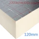 120mm Xtratherm Thin-R Thermal PIR Rigid Foam Insulation Board - 2.88m2