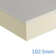 102.5mm Xtratherm XT/TL Drylining Dot and Dab Insulated Plasterboard - 90mm PIR bonded to 12.5mm Plasterboard