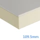 109.5mm Xtratherm XT/TL Drylining Dot and Dab Insulated Plasterboard - 100mm PIR bonded to 9.5mm Plasterboard
