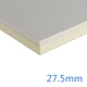 27.5mm Xtratherm XT/TL Drylining Dot and Dab Insulated Plasterboard - 15mm PIR bonded to 12.5mm Plasterboard